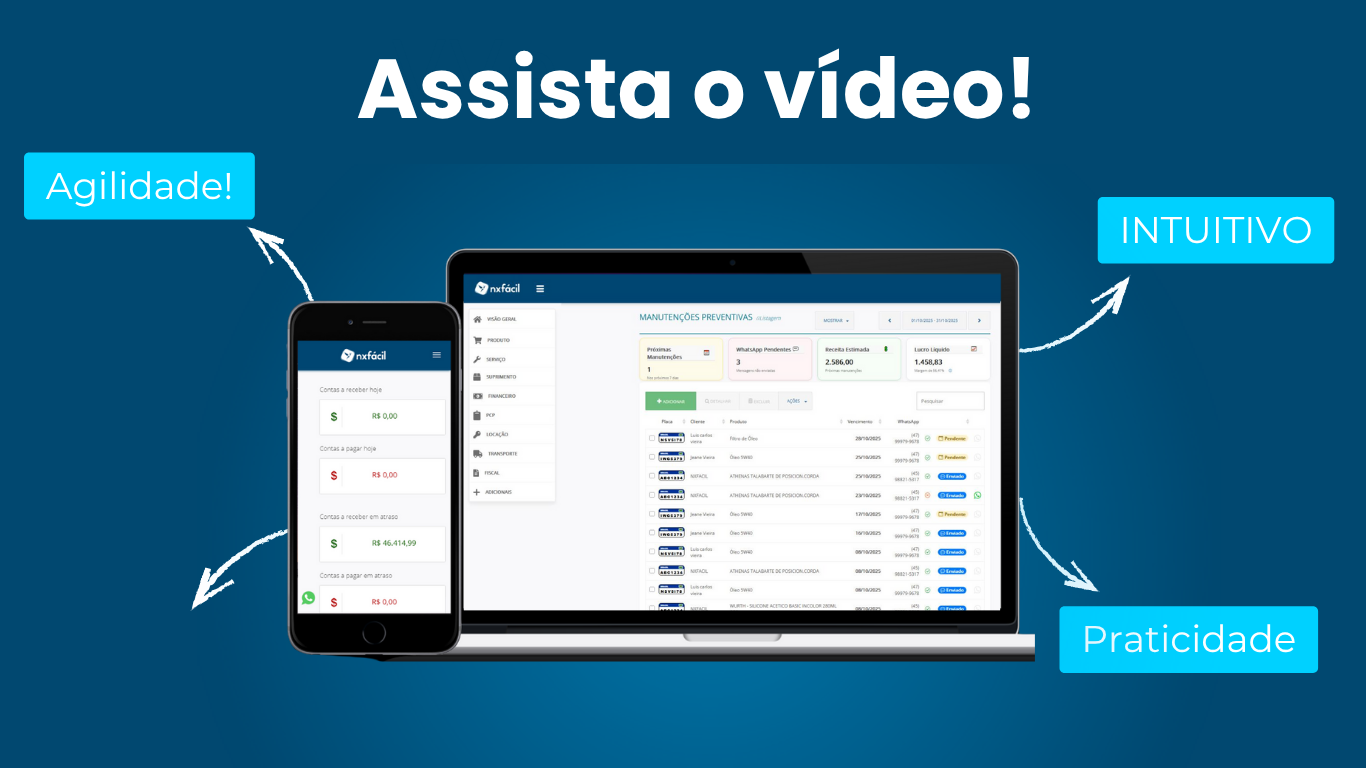 Demonstração OficinaERP